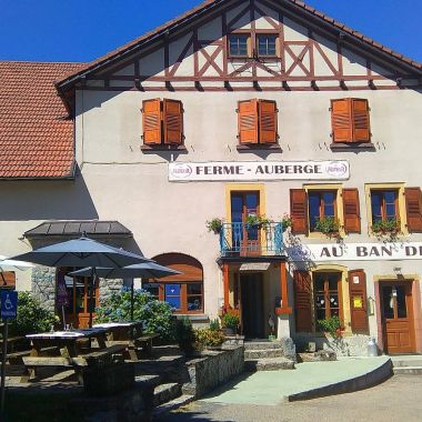 La Ferme auberge du Ban de la Roche à Bellefosse, proche du Champ du Feu