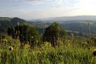 Vue sur la haute vallée de la Bruche du Champ du Feu