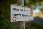 Le sentier du Château de Salm. La Broque. Crédit photo : Office de tourisme de la vallée de la Bruche