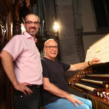 Jubelkonzert um die große Orgel auf der Empore