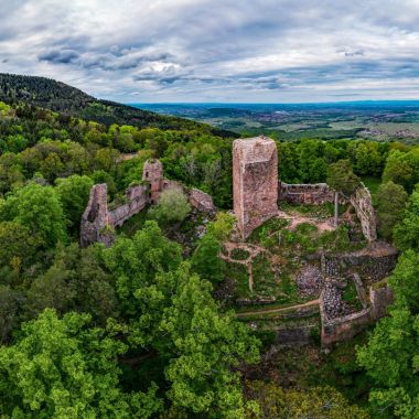 Club Vosgien - Hike to Mont Sainte-Odile and Landsberg Castle