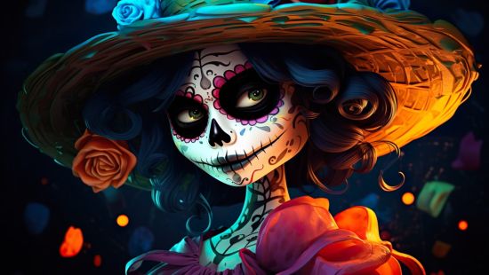 Atelier créatif - Masques mexicains