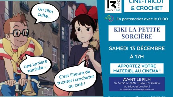Ciné-Tricot-Crochet - Kiki la petite sorcière