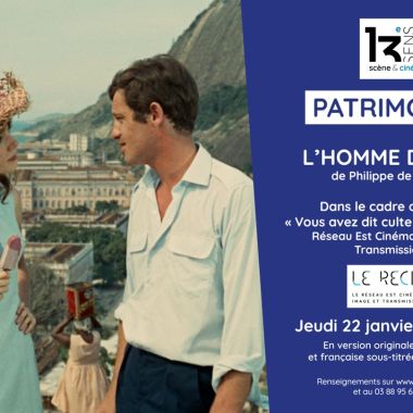 Cinéma - Patrimoine - L'HOMME DE RIO de Philippe de Broca