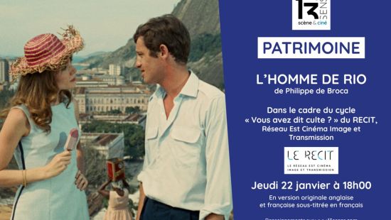 Cinéma - Patrimoine - L'HOMME DE RIO de Philippe de Broca