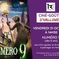 Halloween-Kino mit Snacks
