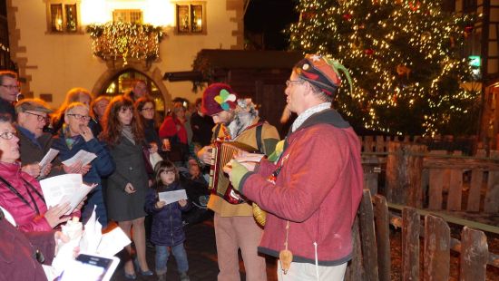 Storytelling walk - The ramparts of Obernai tell the Christmas story