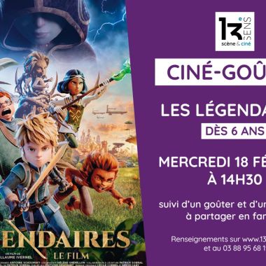 Ciné-goûter - Les Légendaires