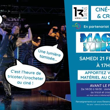 Ciné-Tricot-Crochet - Magic Mike
