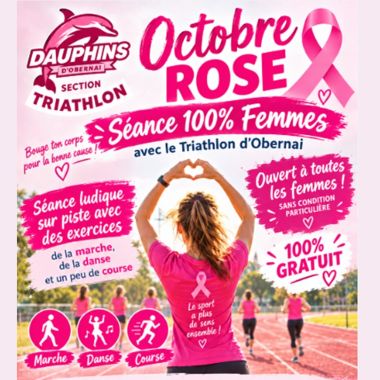 Les dauphins d'Obernai - Octobre rose