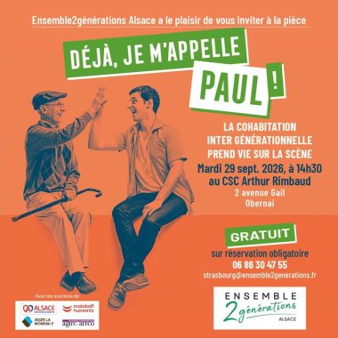 Théâtre - Déjà - Je m'appelle Paul