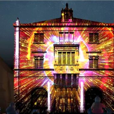 Video-mapping show - The Windows of Advent
