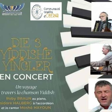 Die 3 Yiddishe Yingler en concert