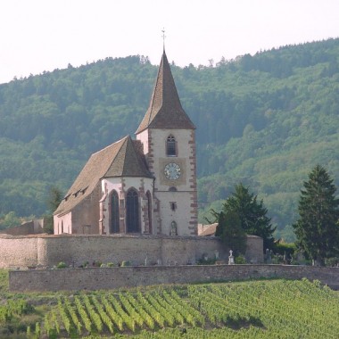Église de Hunawihr
Crédit photo : Office de Tourisme du Pays de Ribeauvillé et Riquewihr