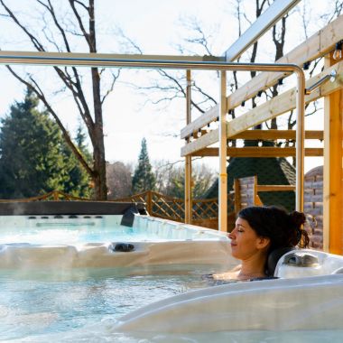 Détendez-vous au Spa Nordique © Domaine du Hirtz