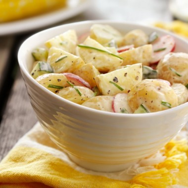 Salade de pommes de terre (Grumbeeresalad)