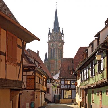 Dambach-la-Ville, medieval city of wine trades