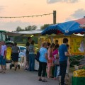Evening farmers' market