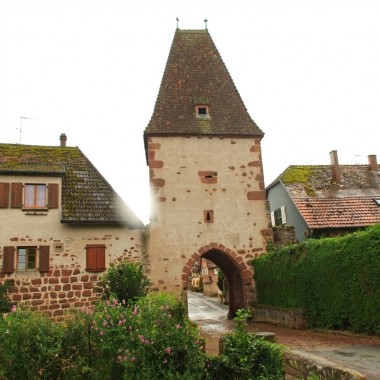 Wanderung Burgen, schmieden und Befestigte Dörfer