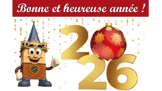 Bonne et heureuse ann&eacute;e 2026 !