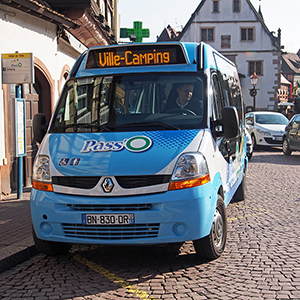 Pass'O regular bus route - Obernai