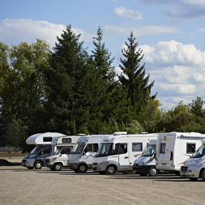 Parking area & motorhome service in Obernai